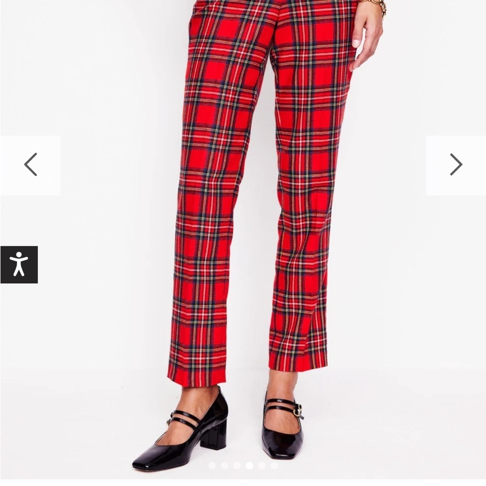 Boden women’s Kew Wool-Twill Pants 12 P - Picture 11 of 11